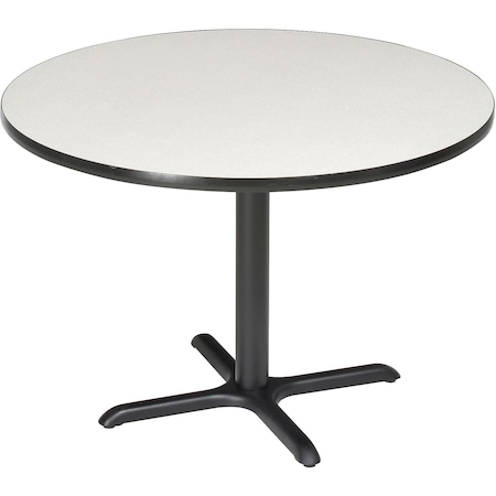 Interion By Global Industrial Dining Table, 36 in W, 36 in L, 29 in H 695672GY
